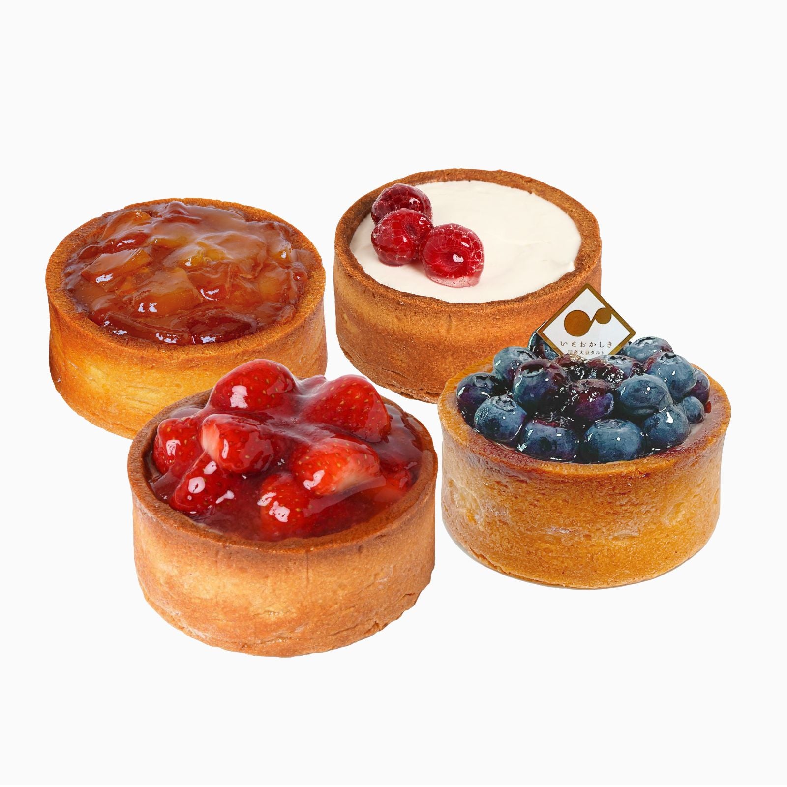 ミニタルト4個セット】長野県産いちご・ラズベリーフロマージュ