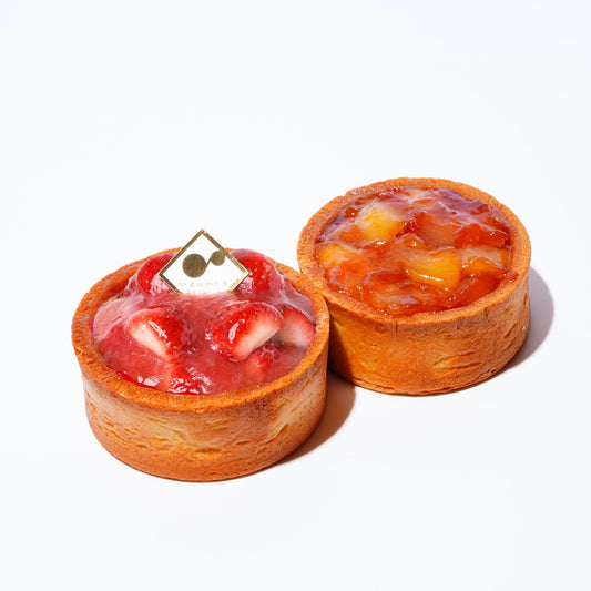 【ミニタルト2個セット】長野県産いちご・タルトタタン