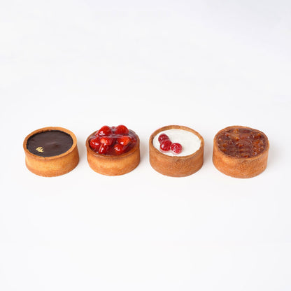 【ミニタルト4個セット】長野県産いちご・ラズベリーショコラ・ラズベリーフロマージュ・タルトタタン