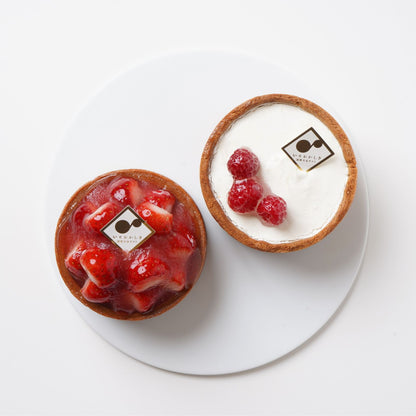 【ミニタルト2個セット】長野県産いちご・ラズベリーフロマージュ