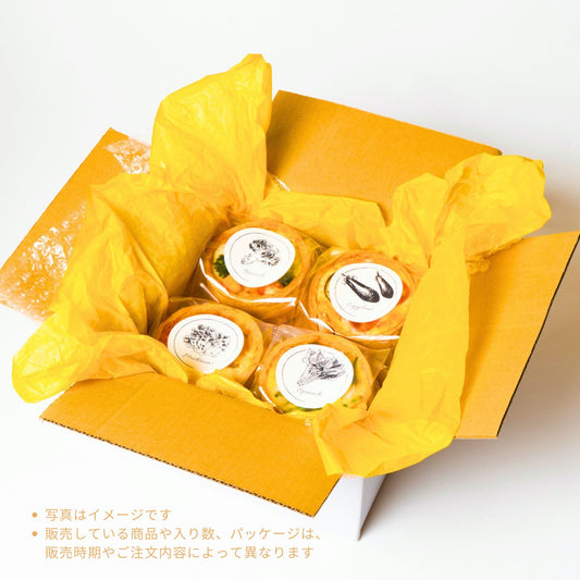 国産大豆のグルテンフリーキッシュ